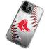 MLB Boston Red Sox Game Ball iPhone 15 Pro Max Clear Case