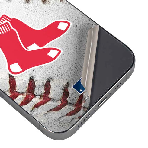 MLB Boston Red Sox Game Ball iPhone 14 Pro Max Skin