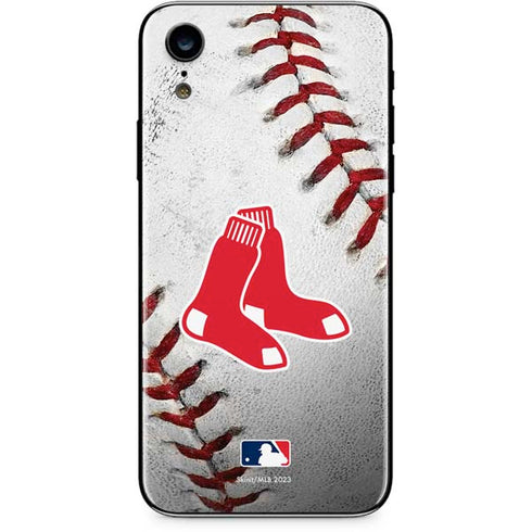 MLB Boston Red Sox Game Ball iPhone XR Skin