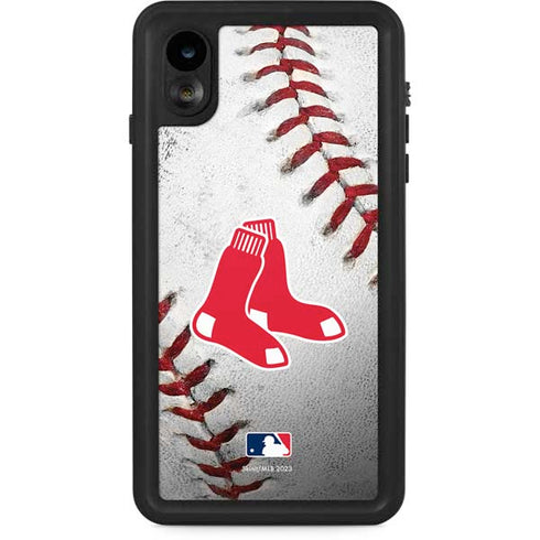 MLB Boston Red Sox Game Ball iPhone XR Waterproof Case