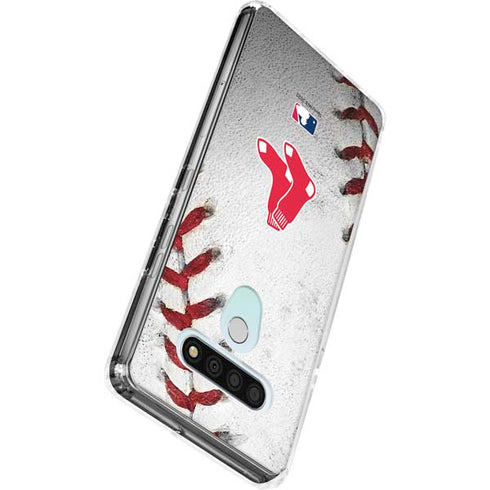 MLB Boston Red Sox Game Ball LG Stylo 6 Clear Case