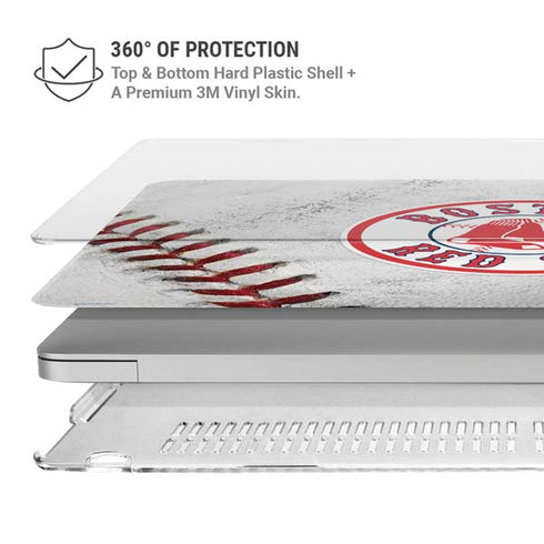 MLB Boston Red Sox Game Ball MacBook Air 13in M1 (2021) Case plus Skin
