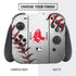 MLB Boston Red Sox Game Ball Nintendo Switch Bundle Skin