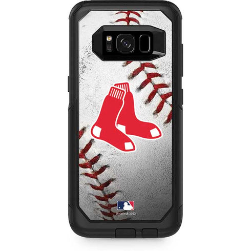 MLB Boston Red Sox Game Ball Otterbox Commuter Galaxy Skin