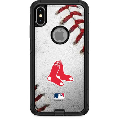 MLB Boston Red Sox Game Ball Otterbox Commuter iPhone Skin