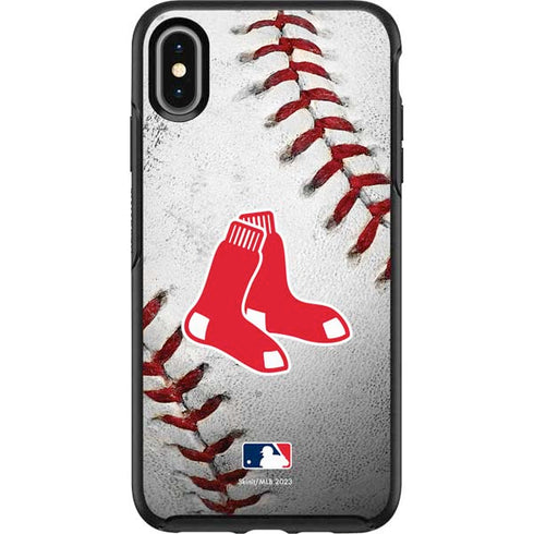 MLB Boston Red Sox Game Ball Otterbox Symmetry iPhone Skin