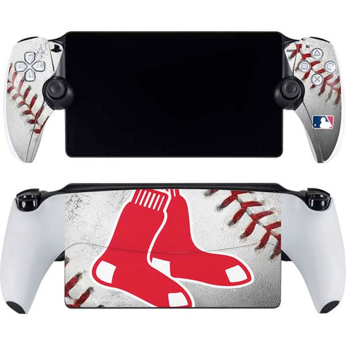 MLB Boston Red Sox Game Ball PlayStation Portal Remote Player Skin