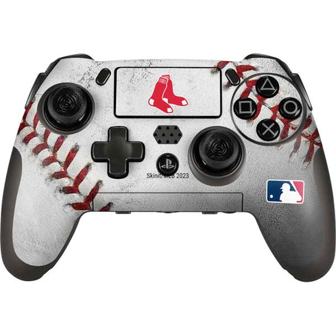 MLB Boston Red Sox Game Ball PlayStation Scuf Vantage 2 Controller Skin