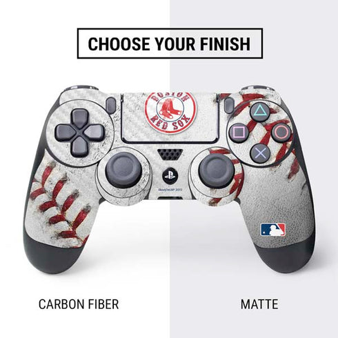 MLB Boston Red Sox Game Ball PS4 Controller Skin