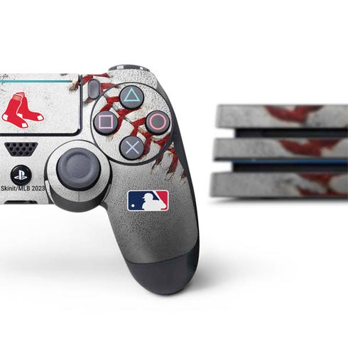 MLB Boston Red Sox Game Ball PS4 Pro Bundle Skin