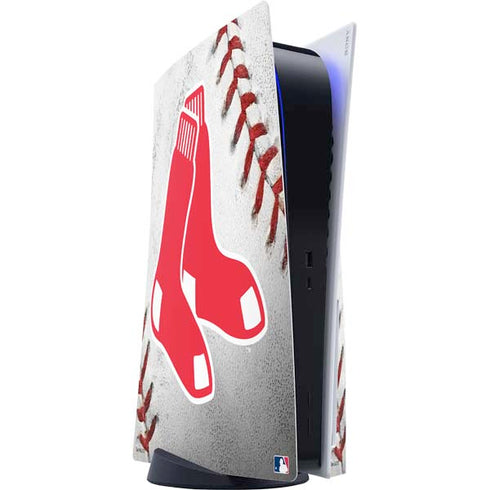 MLB Boston Red Sox Game Ball PS5 Console Skin