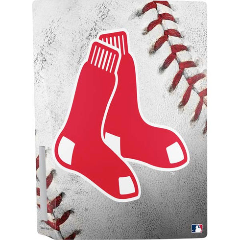 MLB Boston Red Sox Game Ball PS5 Console Skin