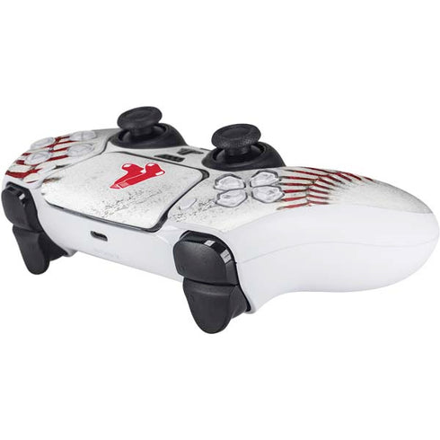 MLB Boston Red Sox Game Ball PS5 Controller Skin