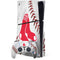 MLB Boston Red Sox Game Ball PS5 Slim Disk Bundle Skin