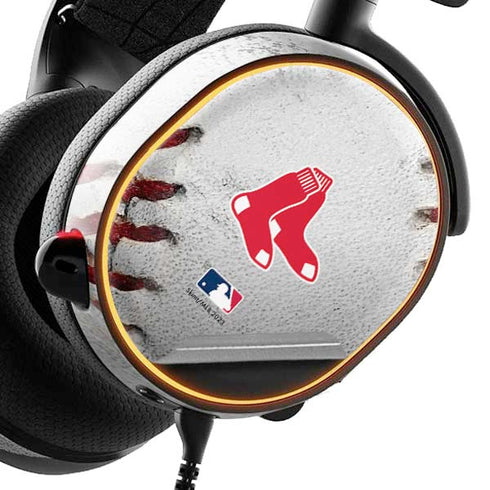 MLB Boston Red Sox Game Ball SteelSeries Arctis 5 Skin