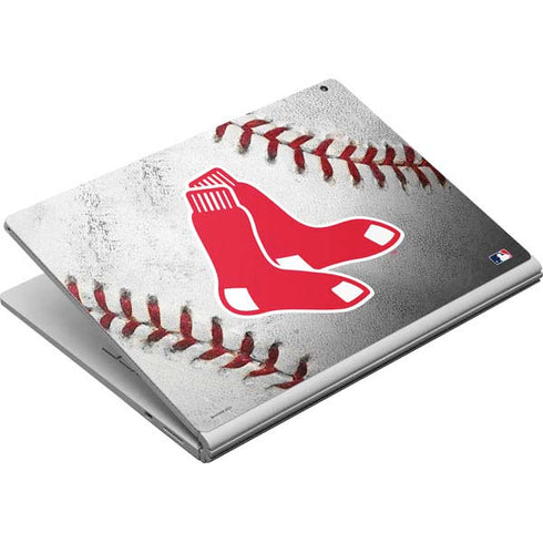 MLB Boston Red Sox Game Ball Surface Book Skin