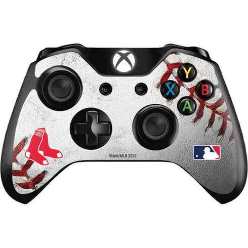 MLB Boston Red Sox Game Ball Xbox One Controller Skin