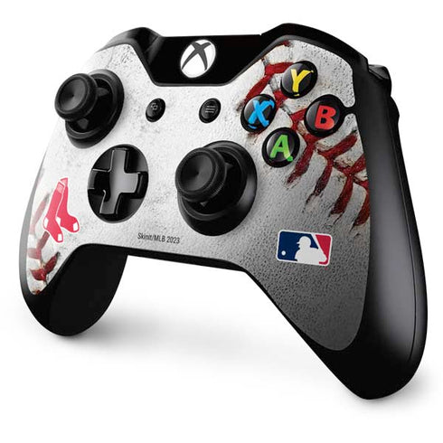 MLB Boston Red Sox Game Ball Xbox One Controller Skin