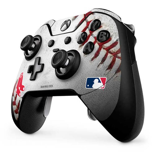 MLB Boston Red Sox Game Ball Xbox One Elite Controller Skin