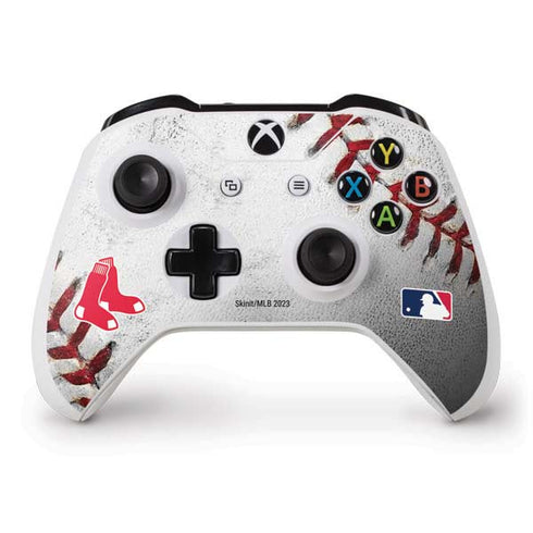 MLB Boston Red Sox Game Ball Xbox One S Controller Skin