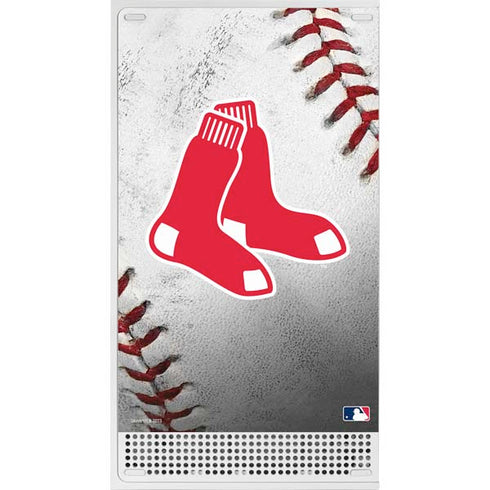 MLB Boston Red Sox Game Ball Xbox Series S Console Skin