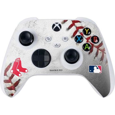 MLB Boston Red Sox Game Ball Xbox Series S Controller Skin