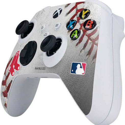 MLB Boston Red Sox Game Ball Xbox Series S Controller Skin