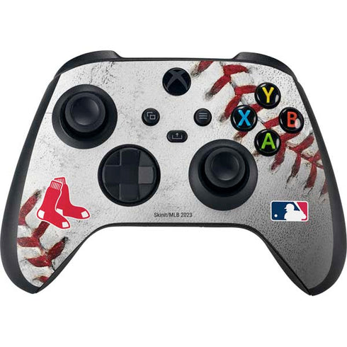 MLB Boston Red Sox Game Ball Xbox Series X Controller Skin