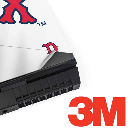 MLB Boston Red Sox Home Jersey Dell Alienware Skin