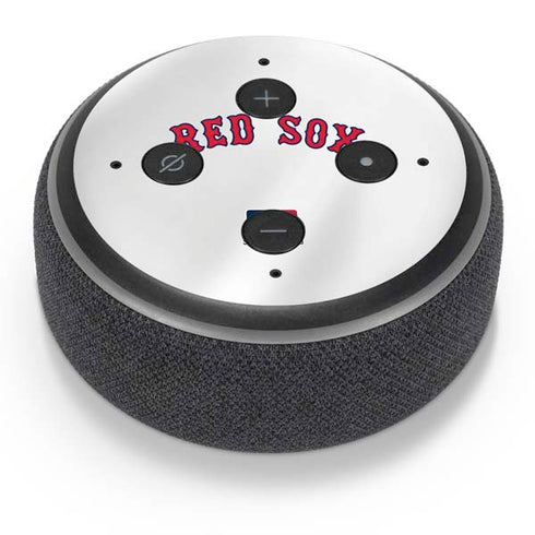 MLB Boston Red Sox Home Jersey Amazon Echo Dot Skin