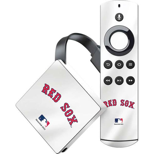MLB Boston Red Sox Home Jersey Amazon Fire TV Skin