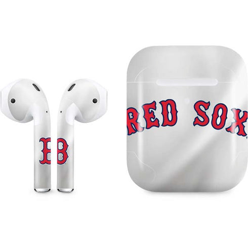 MLB Boston Red Sox Home Jersey Apple AirPods 2 Skin