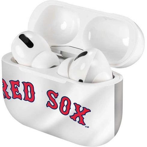 MLB Boston Red Sox Home Jersey Apple AirPods Pro Skin