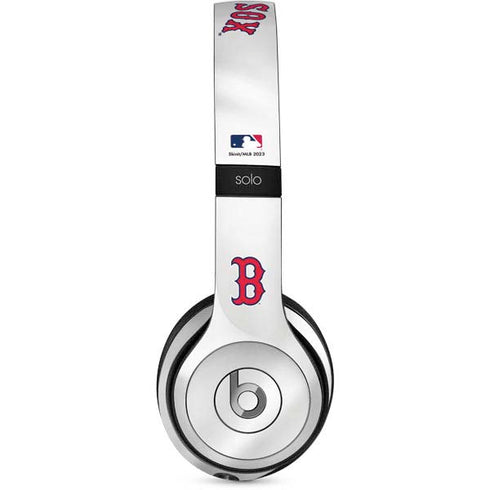 MLB Boston Red Sox Home Jersey Beats Solo 2 Wired Skin