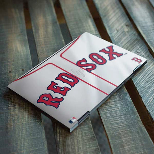 MLB Boston Red Sox Home Jersey HP Envy Skin