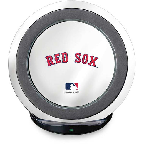 MLB Boston Red Sox Home Jersey Fast Charge Wireless Charging Stand Skin