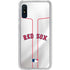 MLB Boston Red Sox Home Jersey Galaxy A10e Clear Case
