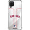 MLB Boston Red Sox Home Jersey Galaxy A12 Clear Case