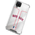 MLB Boston Red Sox Home Jersey Galaxy A12 Clear Case