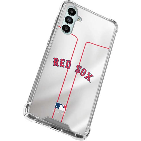 MLB Boston Red Sox Home Jersey Galaxy A14 5G Clear Case
