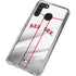 MLB Boston Red Sox Home Jersey Galaxy A21 Clear Case