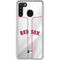 MLB Boston Red Sox Home Jersey Galaxy A21 Clear Case