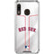 MLB Boston Red Sox Home Jersey Galaxy A30 Clear Case