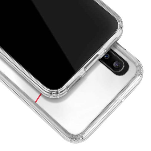 MLB Boston Red Sox Home Jersey Galaxy A30 Clear Case