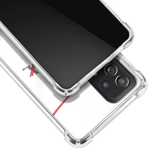 MLB Boston Red Sox Home Jersey Galaxy A52 5G Clear Case