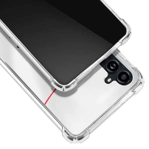 MLB Boston Red Sox Home Jersey Galaxy A54 5G Clear Case
