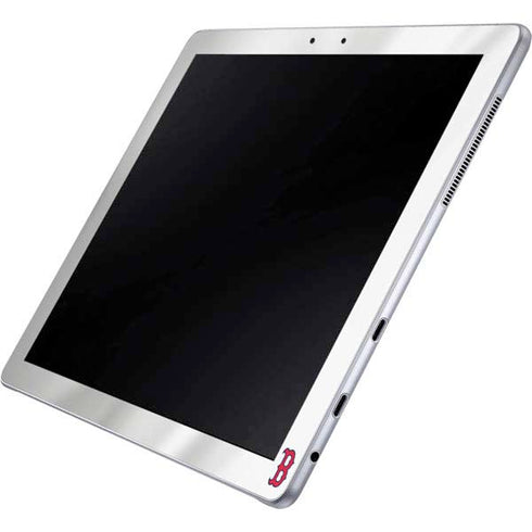 MLB Boston Red Sox Home Jersey Galaxy Book 12in Skin