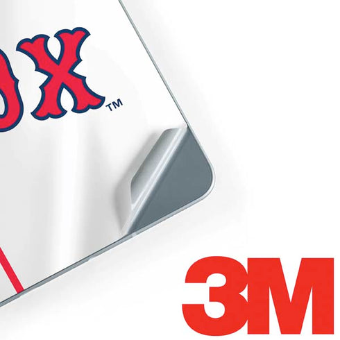 MLB Boston Red Sox Home Jersey Galaxy Book 12in Skin