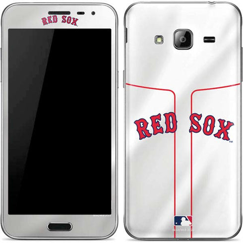 MLB Boston Red Sox Home Jersey Galaxy J3 Skin
