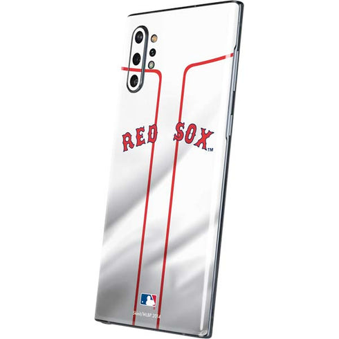 MLB Boston Red Sox Home Jersey Galaxy Note 10 Plus Skin